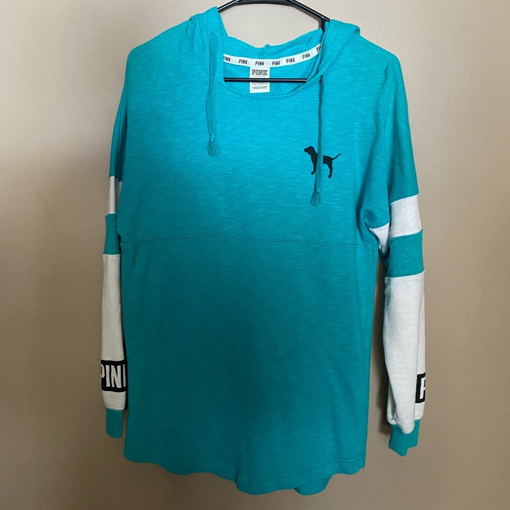 VS pink light weight hoodie